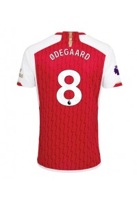 Fotbalové Dres Arsenal Martin Odegaard #8 Domácí Oblečení 2023-24 Krátký Rukáv